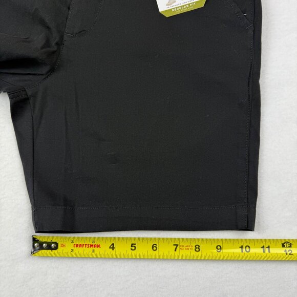 Wrangler Men's Five Star Premium Stretch Regular Fit Black Shorts Size 32x7 NWT - Picture 10 of 11